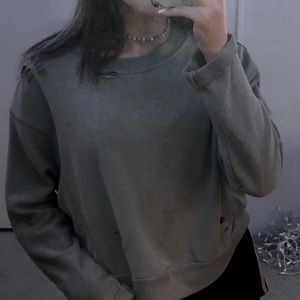 rue 21 cropped crewneck